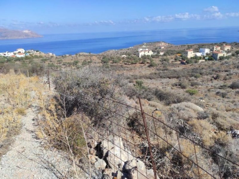 Kokkino Chorio Kreta, Kokkino Chorio: Riesiges Grundstück mit Meerblick zu verkaufen Grundstück kaufen